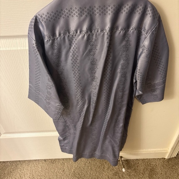 Boys African Clothes Embroidery Shirt & Pants Dashiki Outfits Gray  Medium - Picture 12 of 12